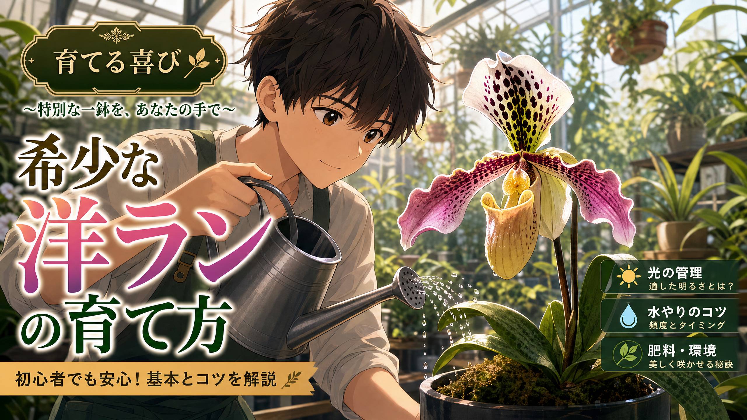 黑料植物视频 - 稀有兰花养护